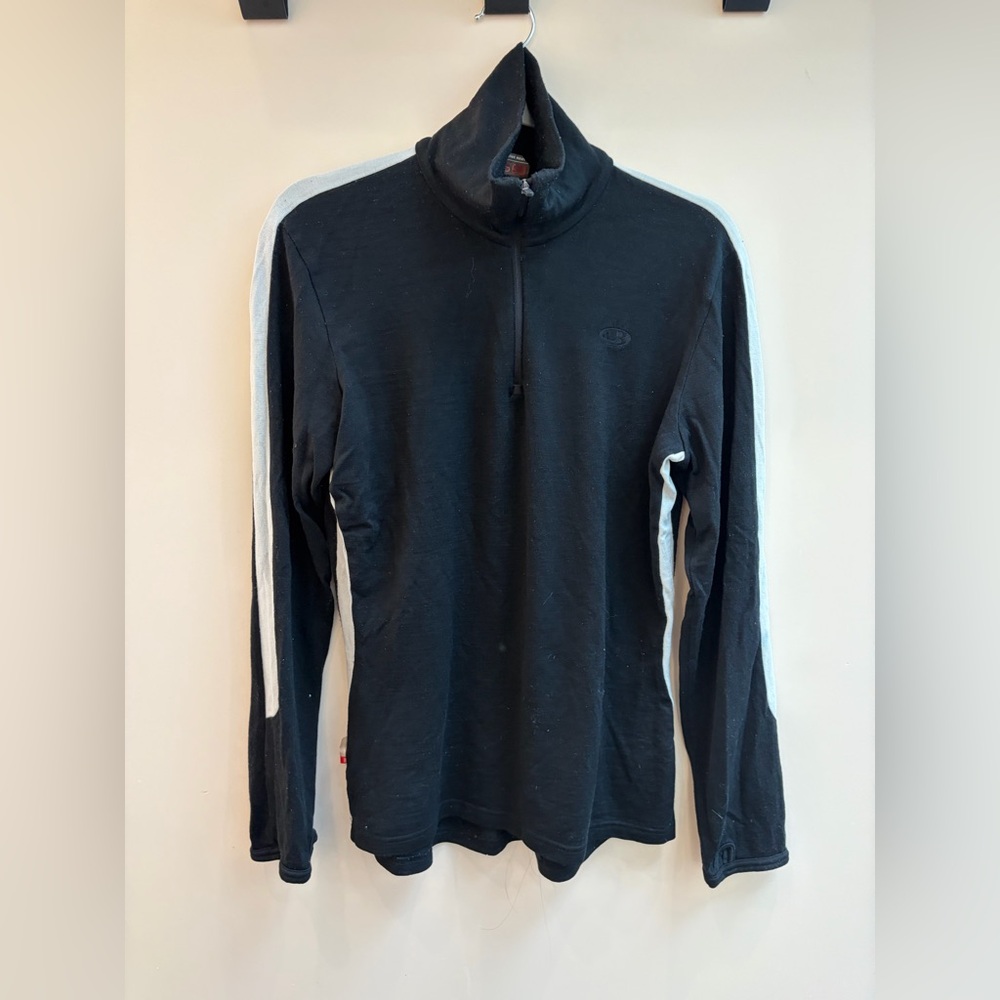 Icebreaker Bodyfit 260 100% Merino Wool Quarter Zip Sweater